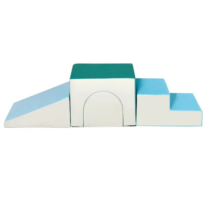 4-Piece Foam Climbing Block Set, Light Grey