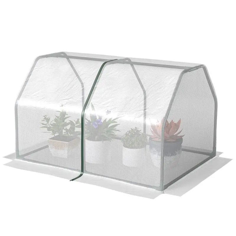 Mini Greenhouse, 99 × 71 × 60 cm, Green
