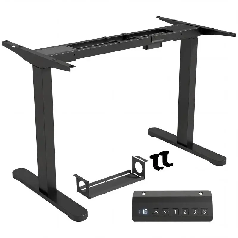 Electric Height-Adjustable Desk Frame with Memory Function