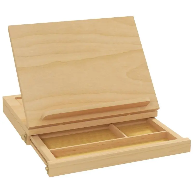Tabletop Easel with Drawer and 4 Angles