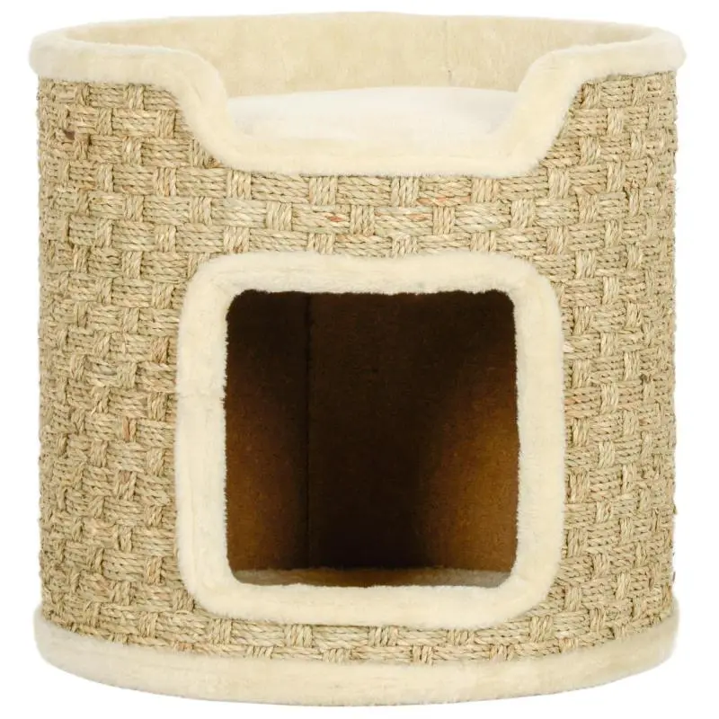 Cat Scratching Post, 38 cm, Khaki Beige