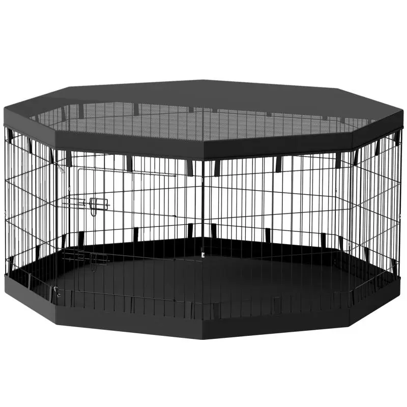 Foldable Puppy Playpen, 76 cm High
