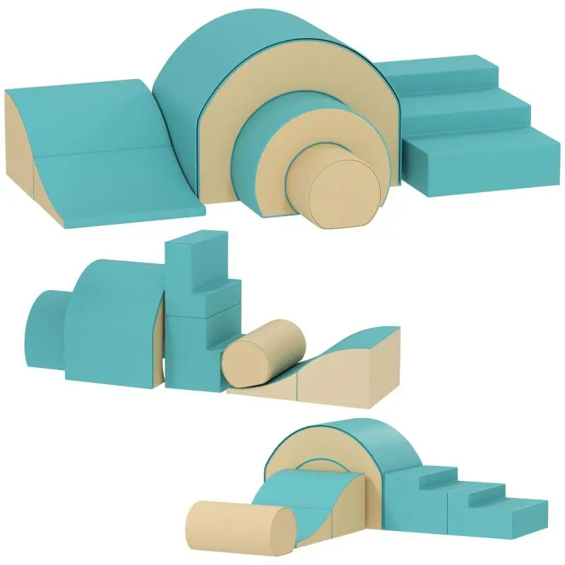 5-Piece Soft Block Set for Toddlers, Green