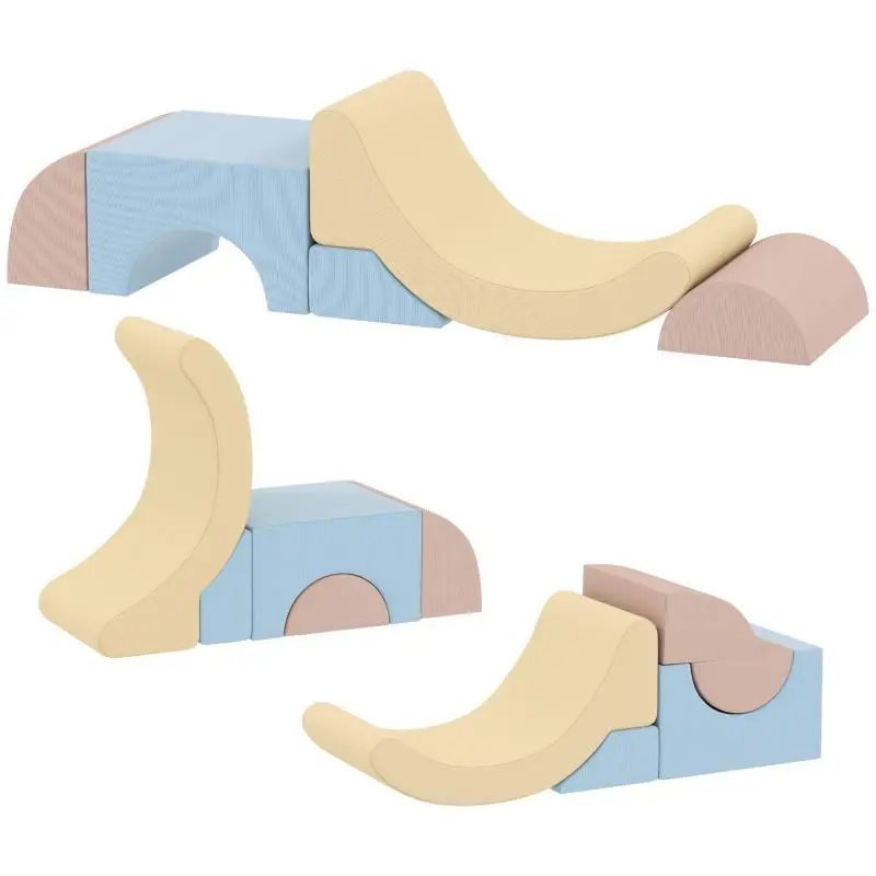 Set of 5 Foam Climbing Blocks