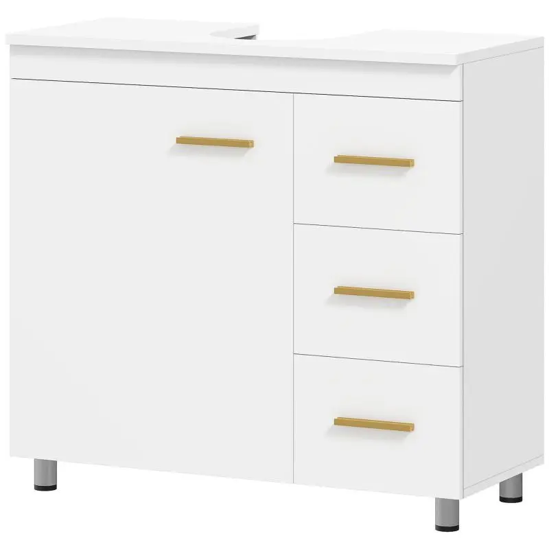 Bathroom Vanity Unit, 3-Drawer