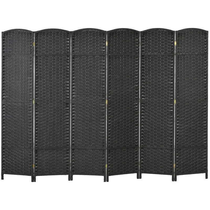 6-Panel Foldable Room Divider
