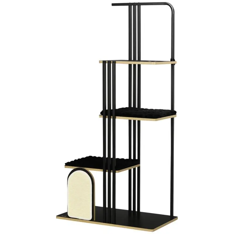 Industrial Cat Tree with 3 Platforms, 170 cm