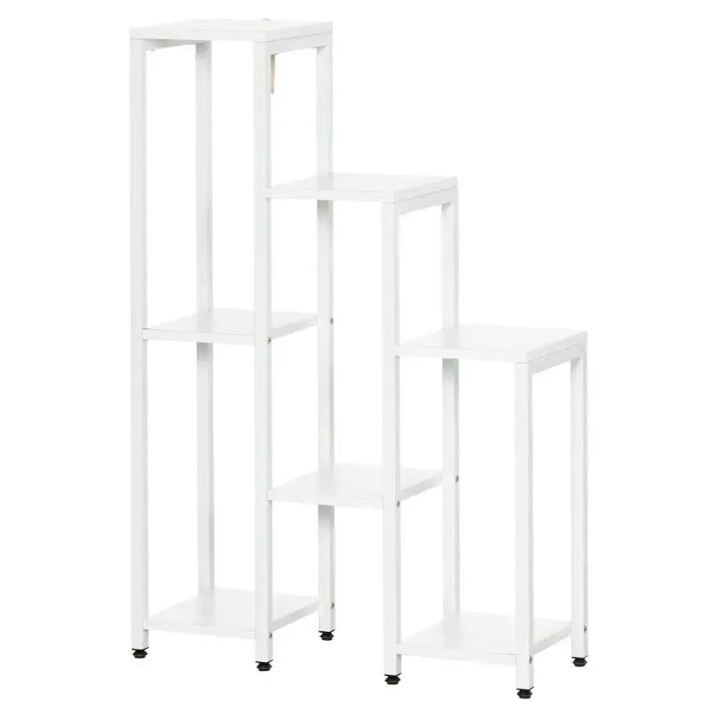 7-Tier Plant Stand, White