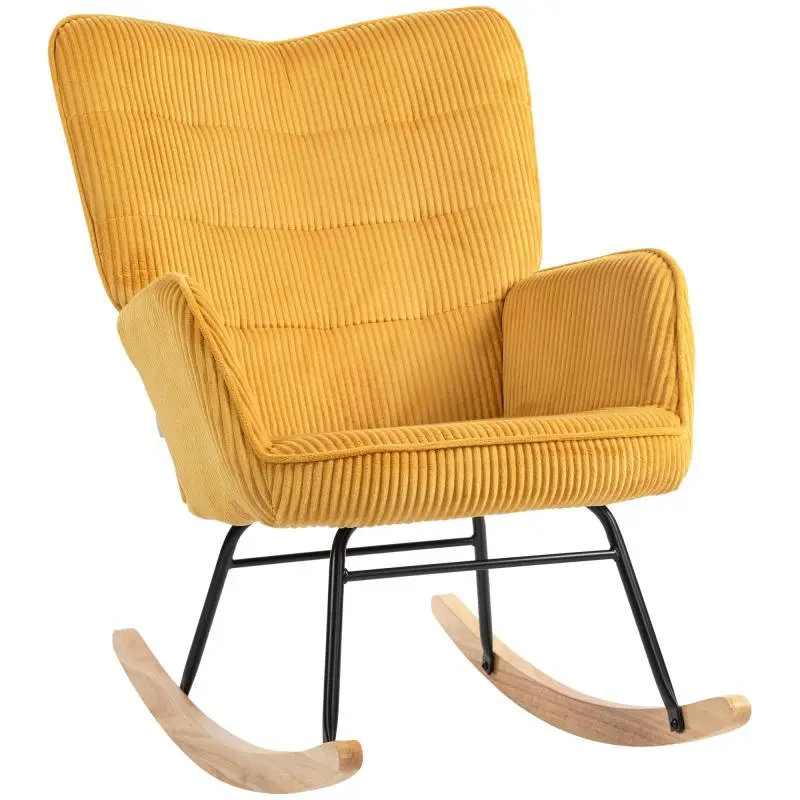 Rocking Chair, Yellow