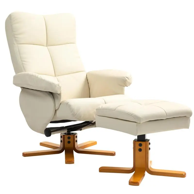 Recliner with Ottoman and Storage