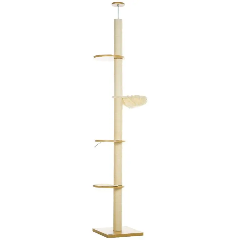 Floor-to-Ceiling Cat Tree with Tension Pole