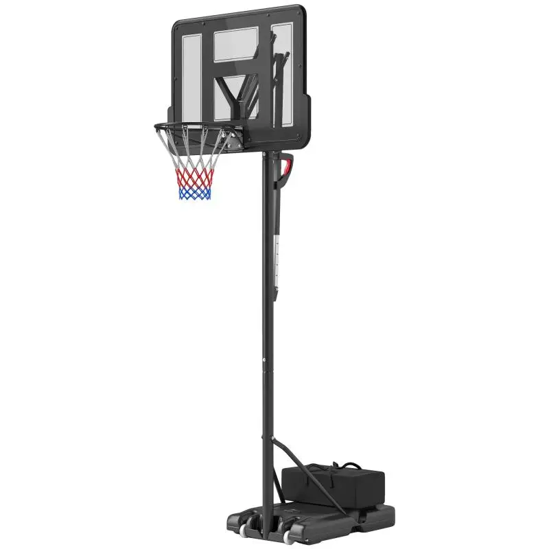 Basketball Stand with Adjustable Height and Wheels