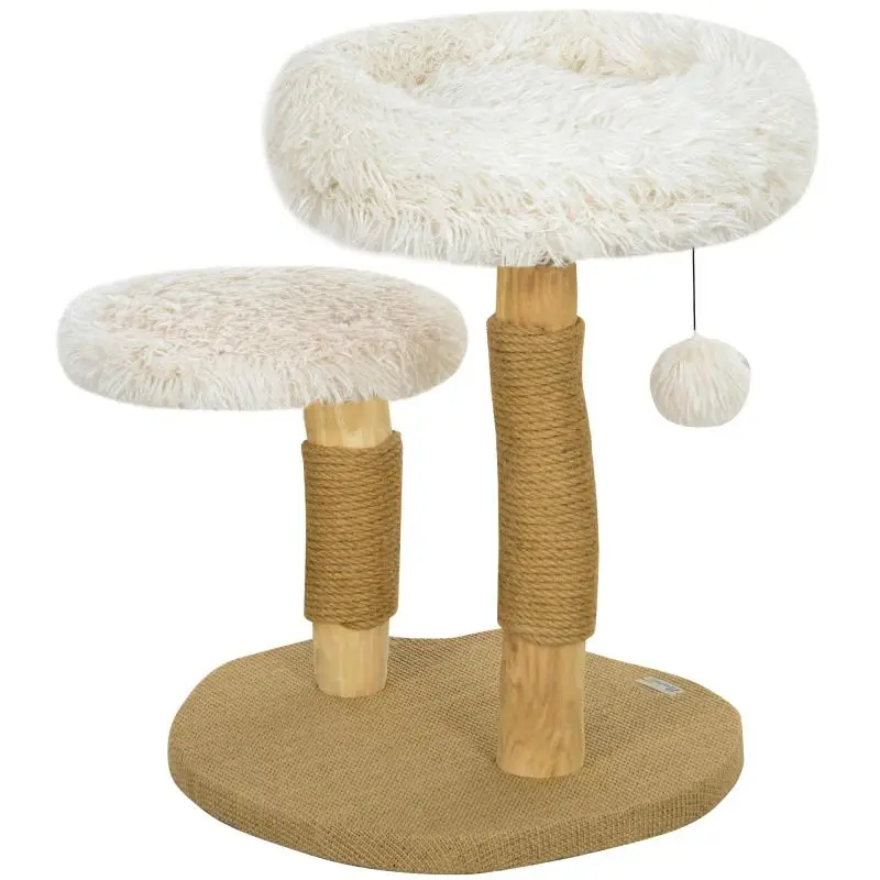 Cat Tree with Bed, 61.5 cm