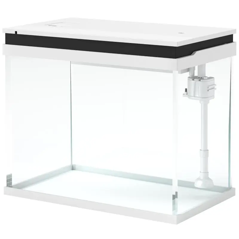 41 L Glass Aquarium with Filter and LED Lights