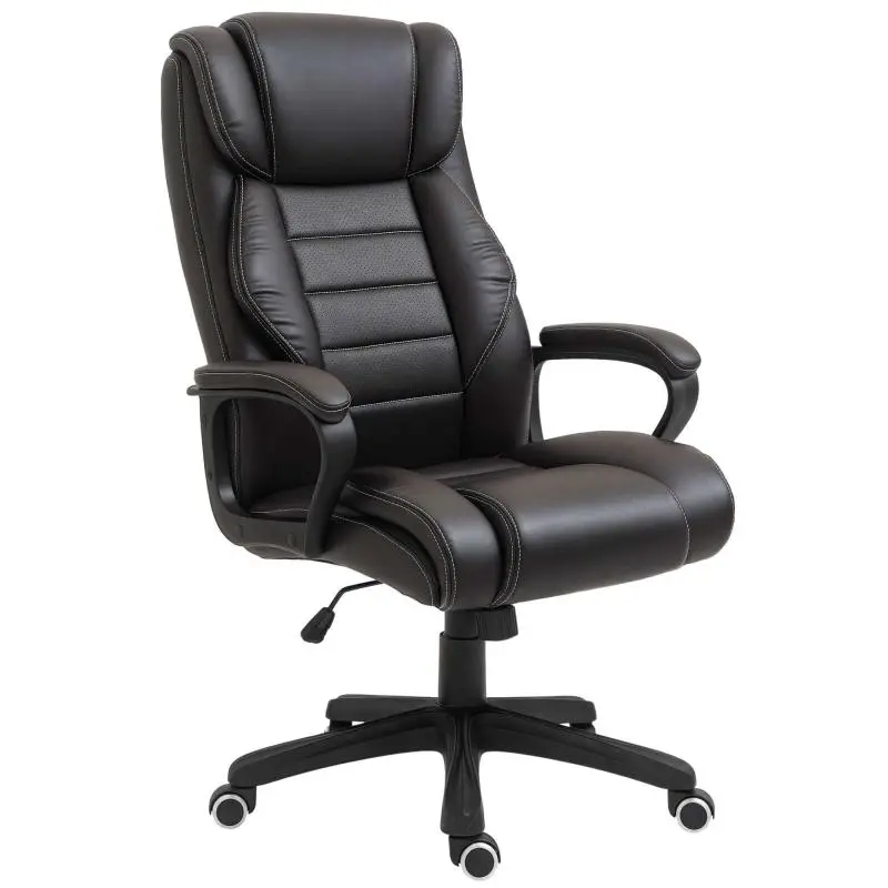 Massage Office Chair, Brown
