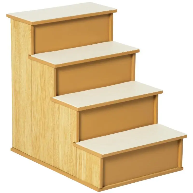 Pet Stairs, 4-Step, Grey
