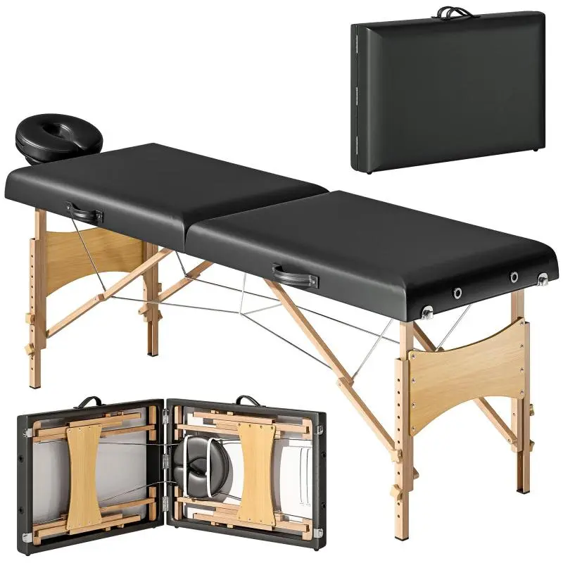 Height-Adjustable Massage Table, 225 kg