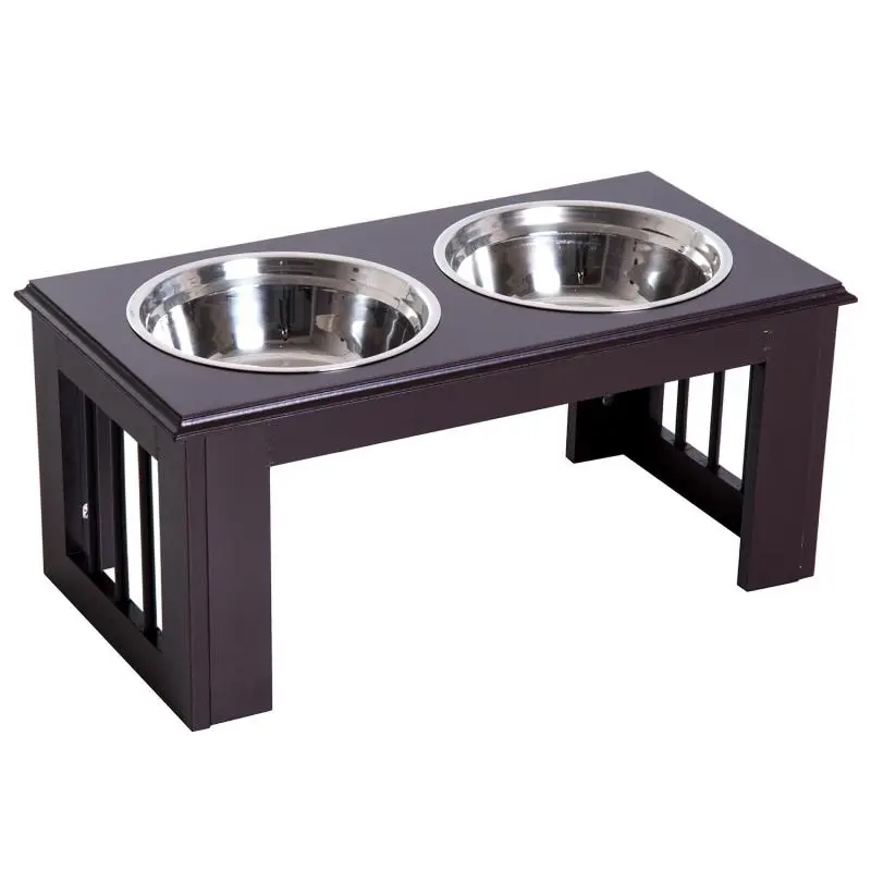 Non-Slip Dog Feeding Station, 58.4 cm, 2 L Bowls