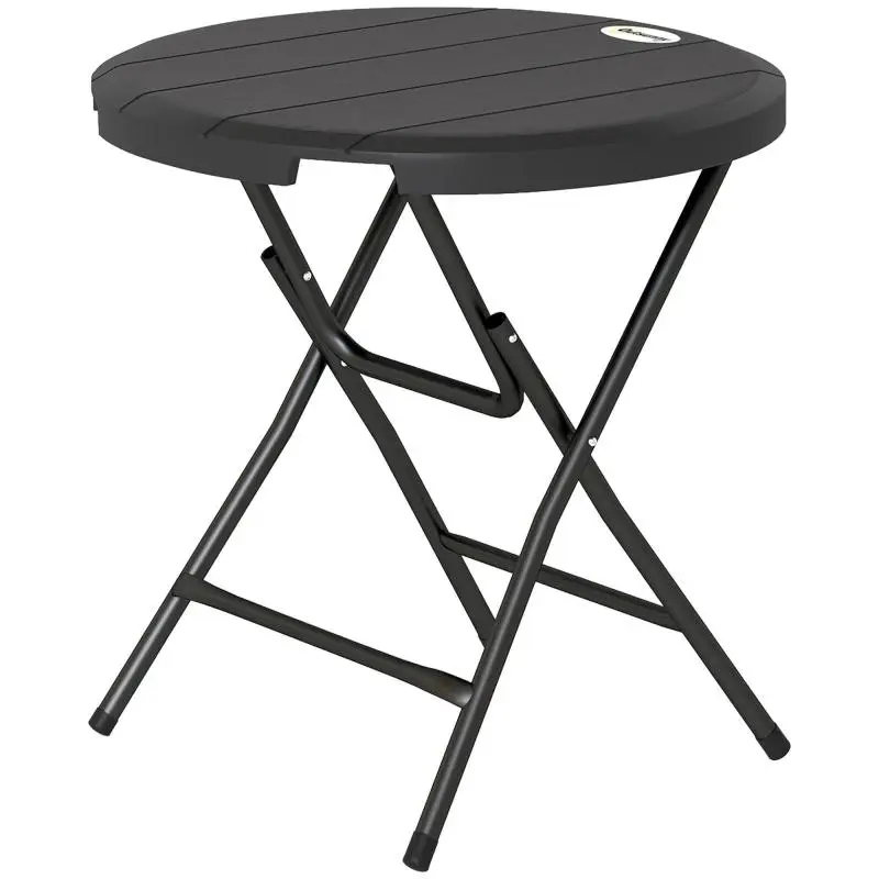 Round Foldable Garden Table, 80 cm