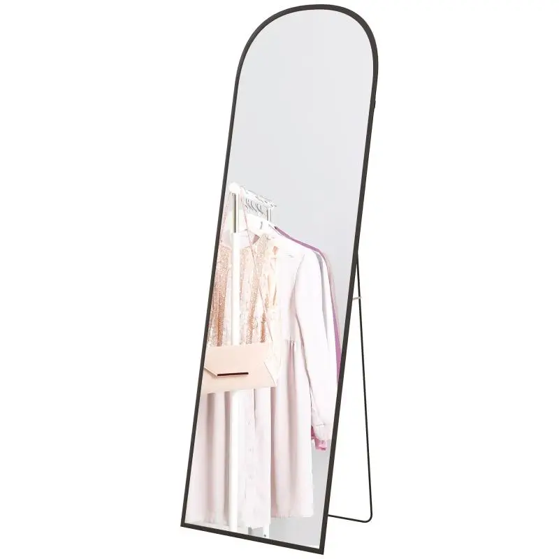 Floor Mirror, 50 cm, Black