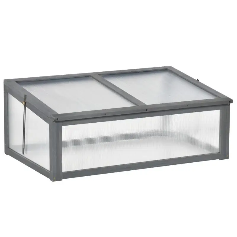 Mini Greenhouse with Polycarbonate Panels, 100 cm