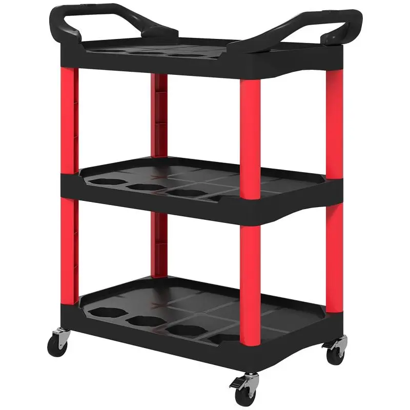3-Tier Tool Cart with Castors