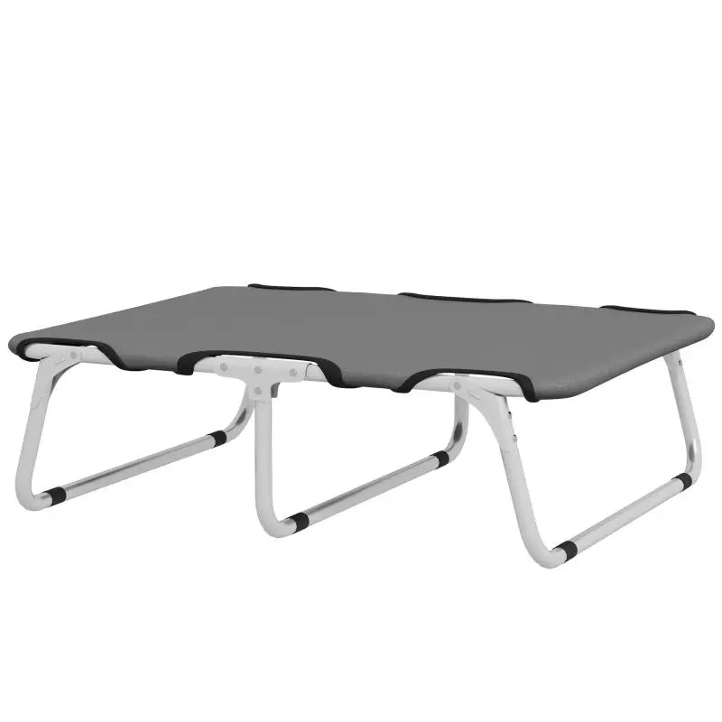 Foldable Dog Bed, Grey, 71 × 58 × 20 cm