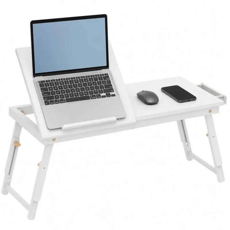 Foldable Adjustable Bed Table, 83.5 × 33 cm