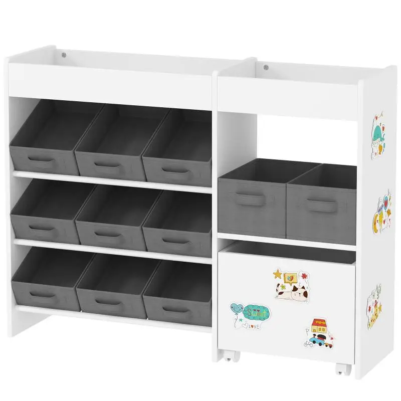 Children's Storage Unit with 11 Removable Baskets