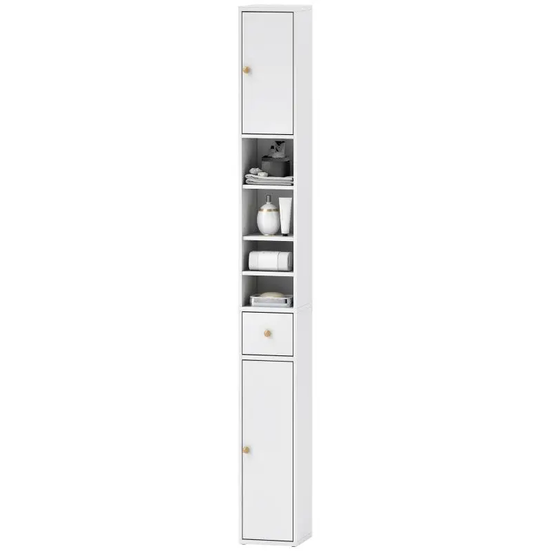Tall Bathroom Cabinet, White