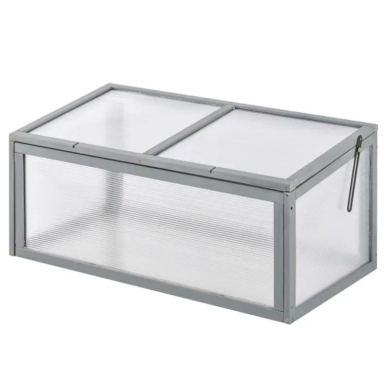 Wooden Cold Frame with Lid, 90 cm