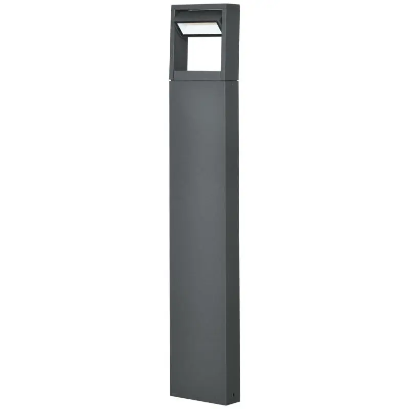 LED Garden Path Light, 90 cm, Dark Grey