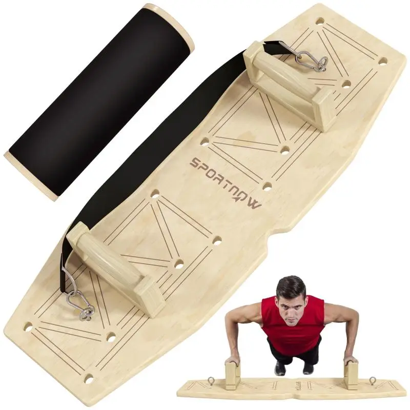 Push-Up Bar Set with Workout Board
