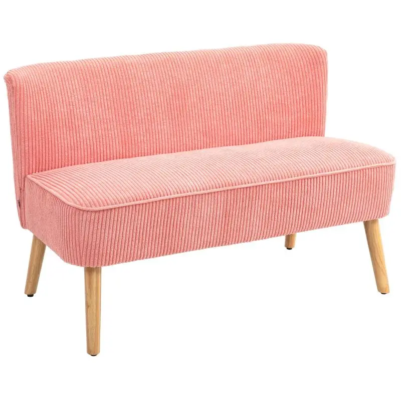 Two-Seater Sofa, Pink