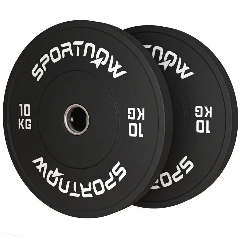Rubber Weight Plates, 2 × 10 kg