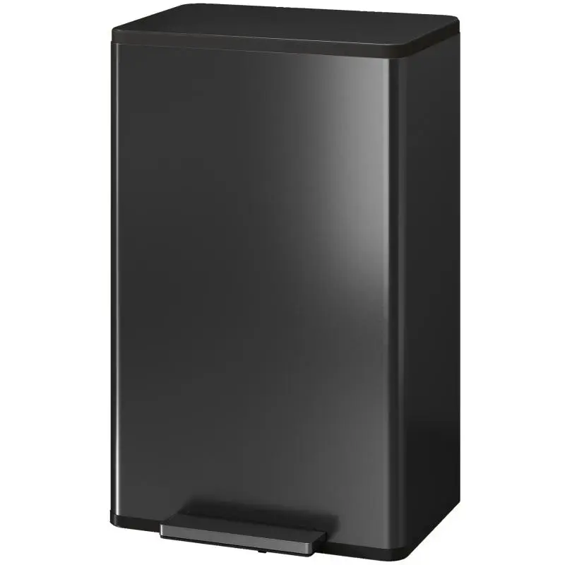 45L Kitchen Pedal Bin with Soft-Close Lid
