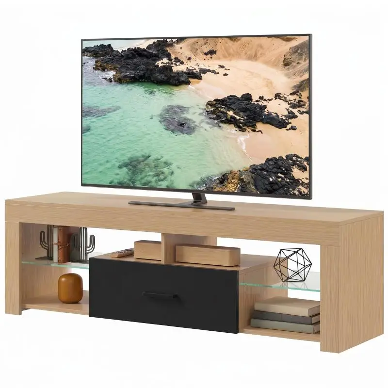 TV Stand for Up to 65-Inch TVs, 140 cm