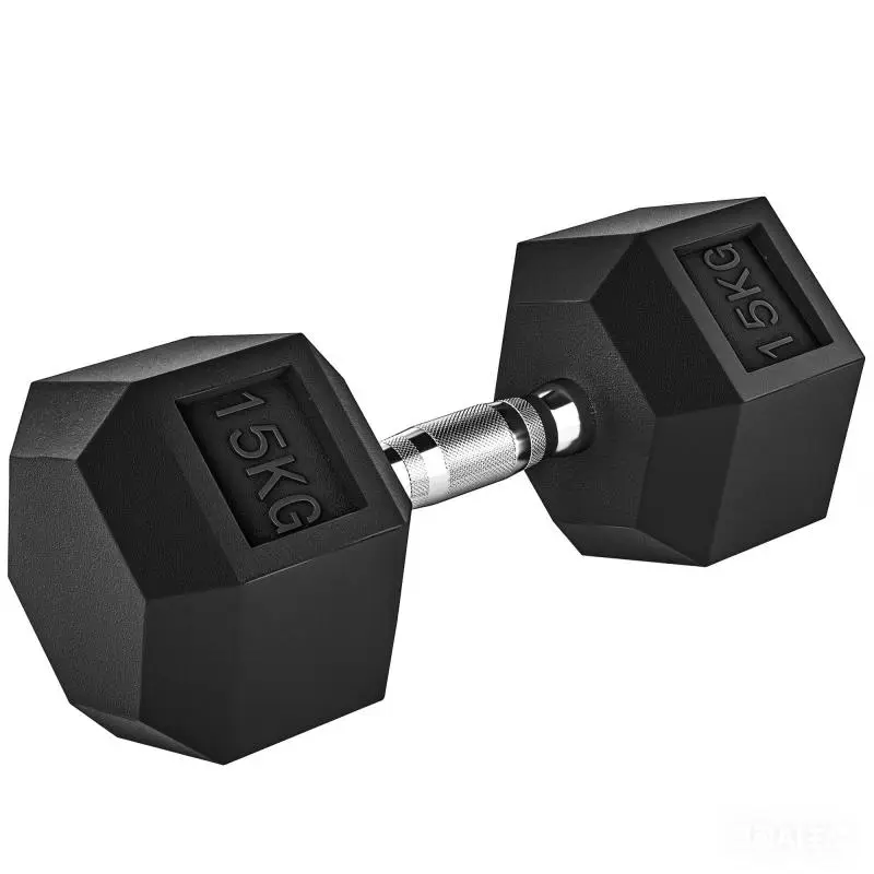 Hexagonal Dumbbell, 15 kg