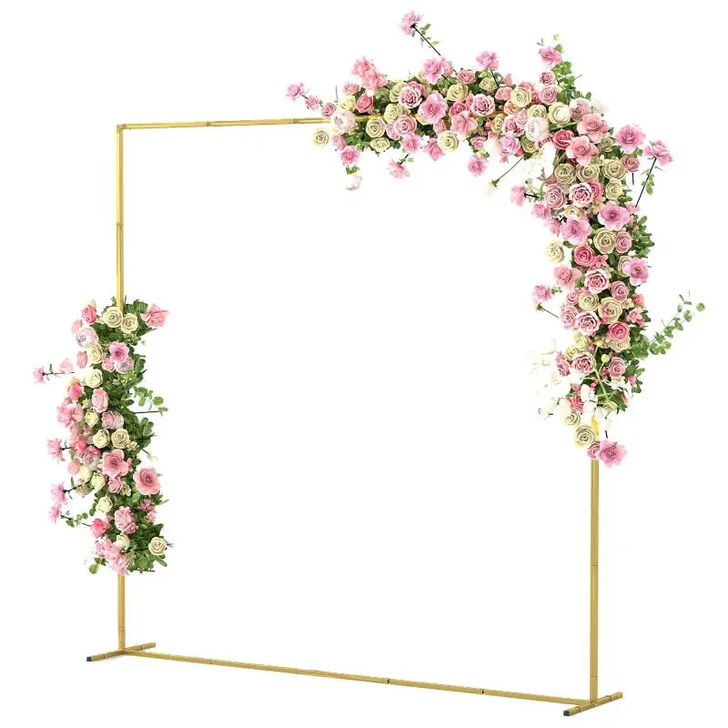 Gold Metal Arch Stand, 2 m