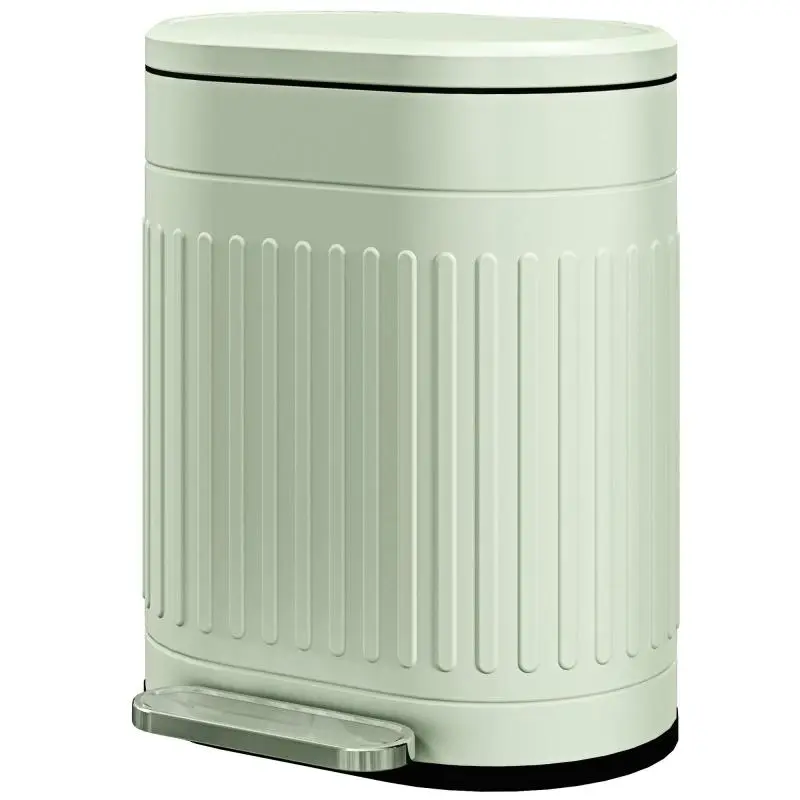20 L Pedal Bin with Soft-Close Lid, Green