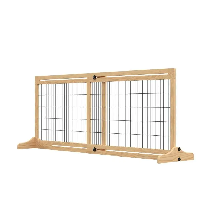 Freestanding Pet Gate, Adjustable 104–180 cm