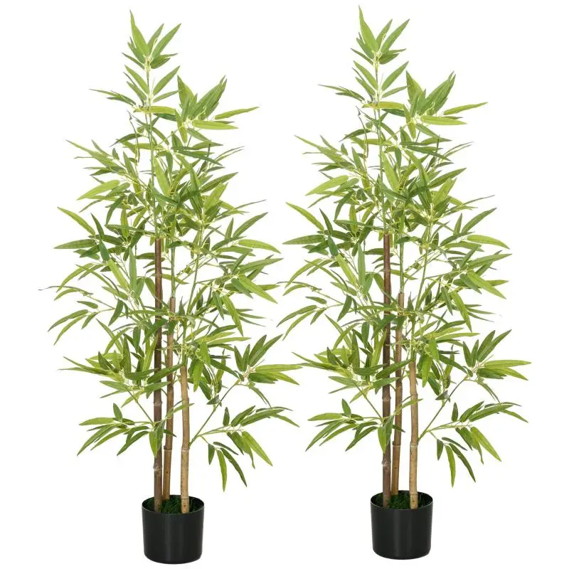 Artificial Bamboo Tree in Pot, 120 cm