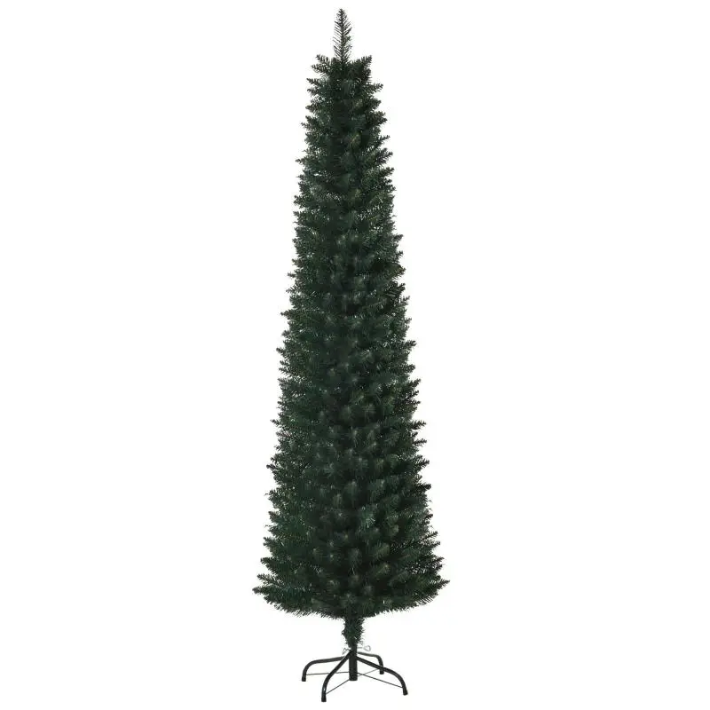 Slim Artificial Christmas Tree, 180 cm, 380 Tips