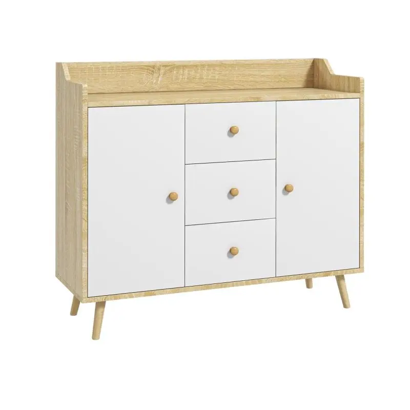 Sideboard with 3 Drawers and 2 Cabinets