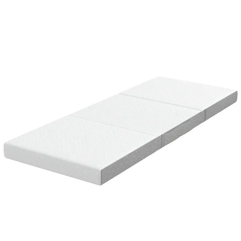 Folding Memory Foam Mattress, 195 x 75 x 10 cm