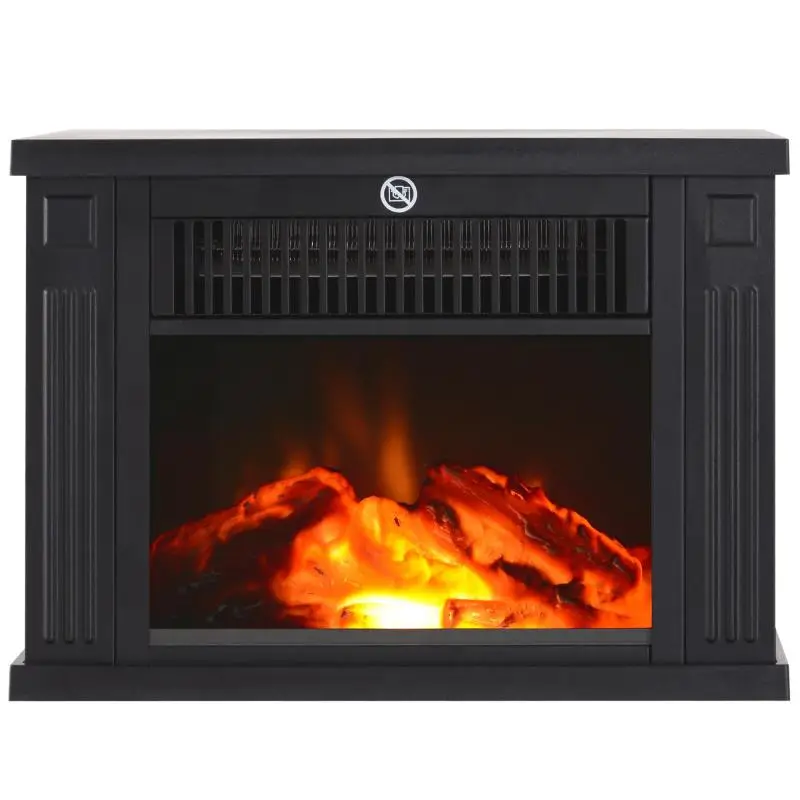 Electric Stove with Thermostat, Black