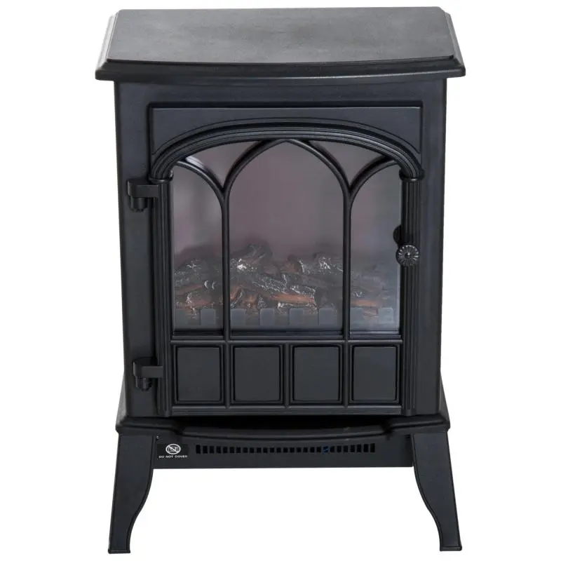 Electric Fireplace with LED Flames