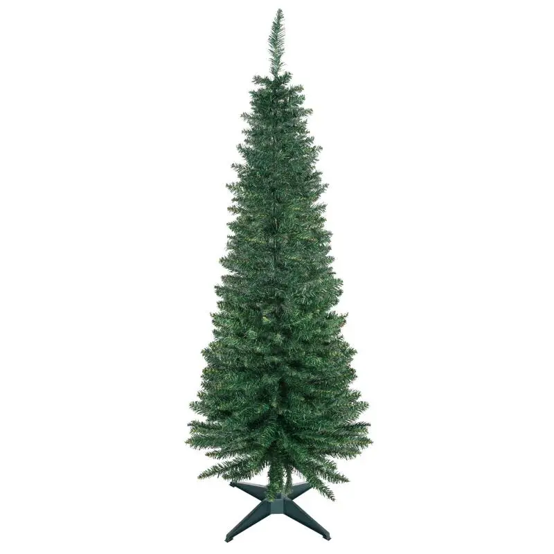 Slim Artificial Christmas Tree, 150 cm