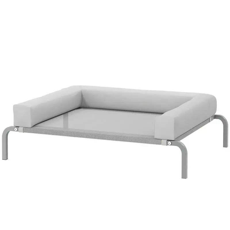 Elevated Cooling Dog Bed, 90 x 65 x 30 cm