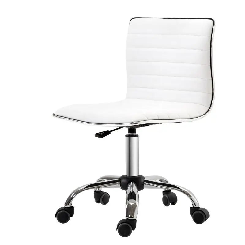 Height-Adjustable Salon Chair with Backrest